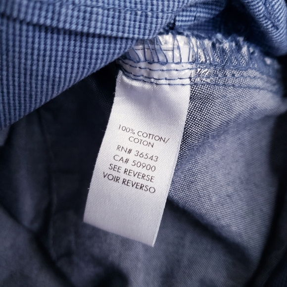 Calvin Klein Straight Leg Checked Pants 29x30 - Picture 3 of 3